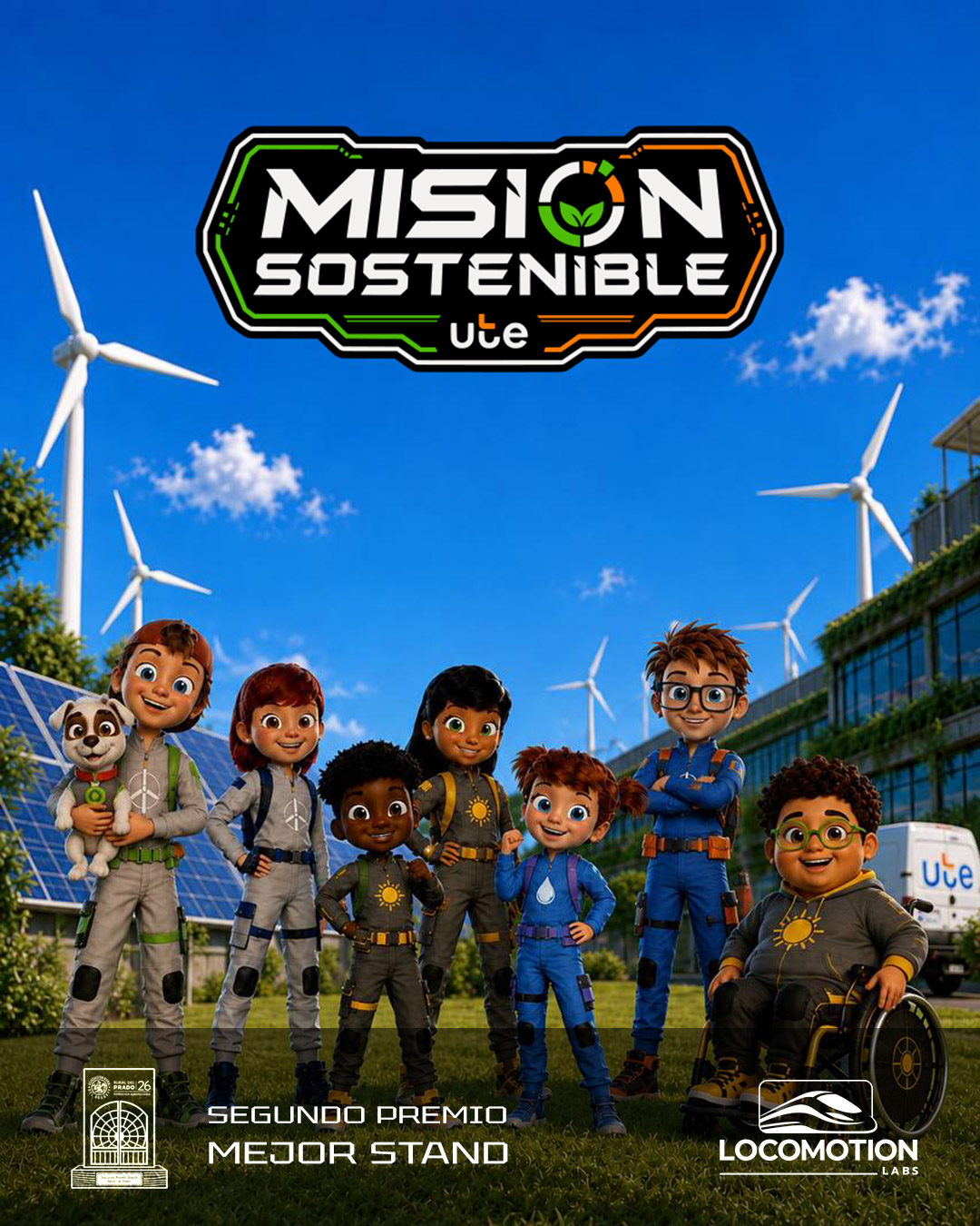 Misión Sostenible — Stand de UTE en Expo Prado 2026